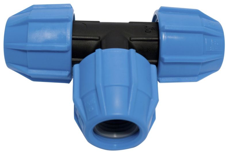 Polypipe 20mm MDPE Equal Tee