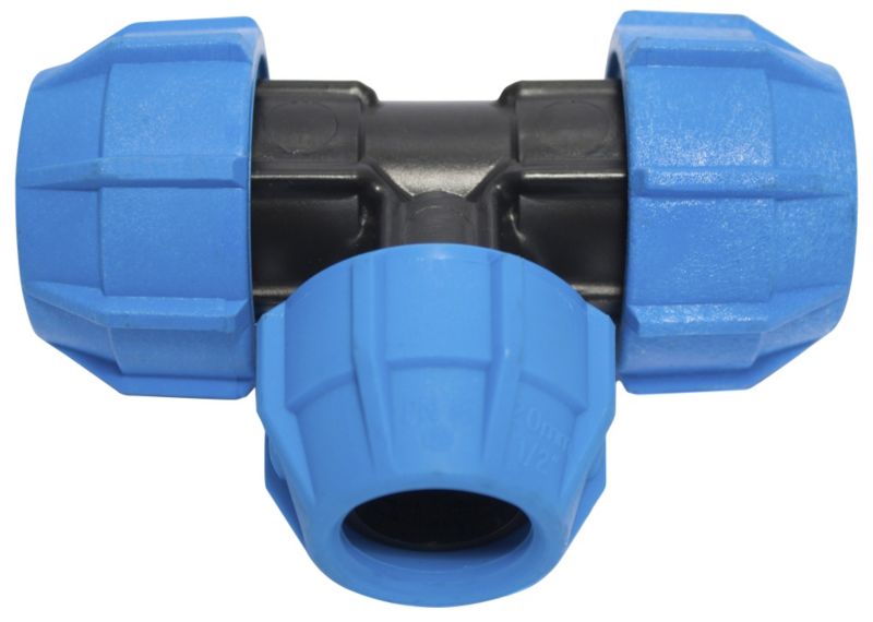 Polypipe 25 x 25 x 20mm MDPE Reducing Tee