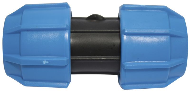Polypipe 25mm MDPE Straight Coupler
