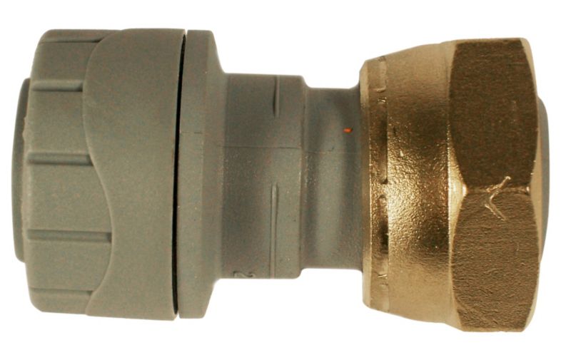 Polyplumb Straight Tap Connector 15 x 19mm