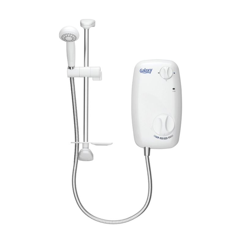 Galaxy Aqua 1000 White Electric Shower 7.5kw