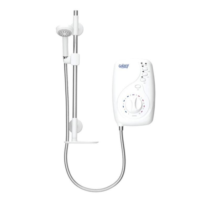 Aqua 4000 White Electric Shower 10.5kw