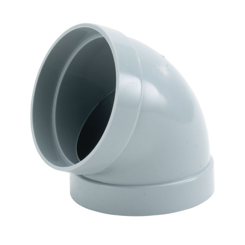Marley Round 67.5 Degree Offset Bend (Solvent Joint) RNA250GX Grey (Dia) 68mm