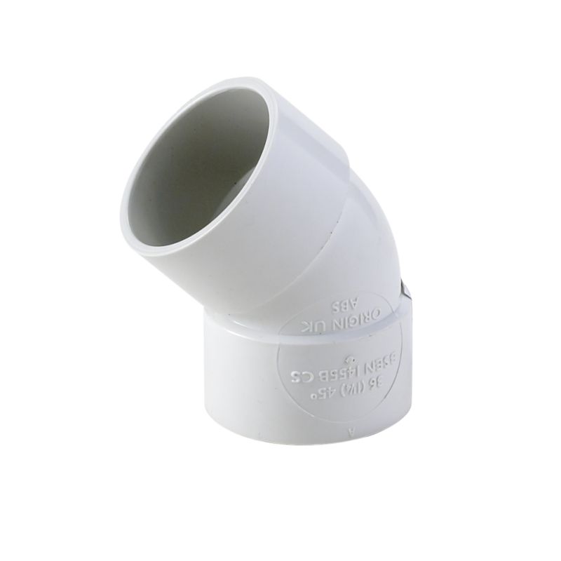 Marley Abs 45 Degree Bend Wab31wx White (dia) 32mm