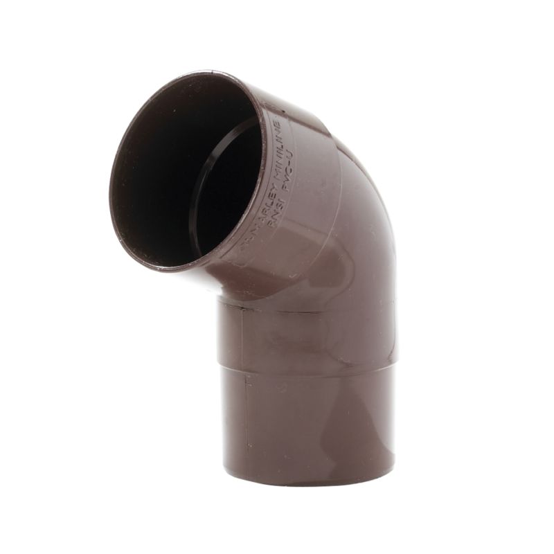 Marley Miniline 67.5 Degree Offset Bend RNS1BR Brown (Dia) 53mm