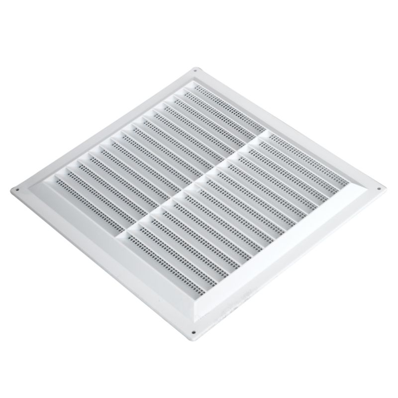 Marley Interior Adjustable White Ventilator M182 White (w) 225mm X (h) 225mm