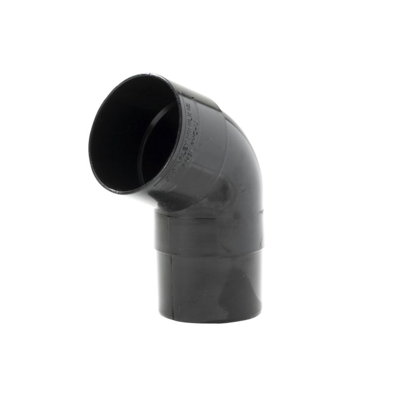 Marley Miniline 67.5 Degree Offset Bend RNS1B Black (Dia) 53mm