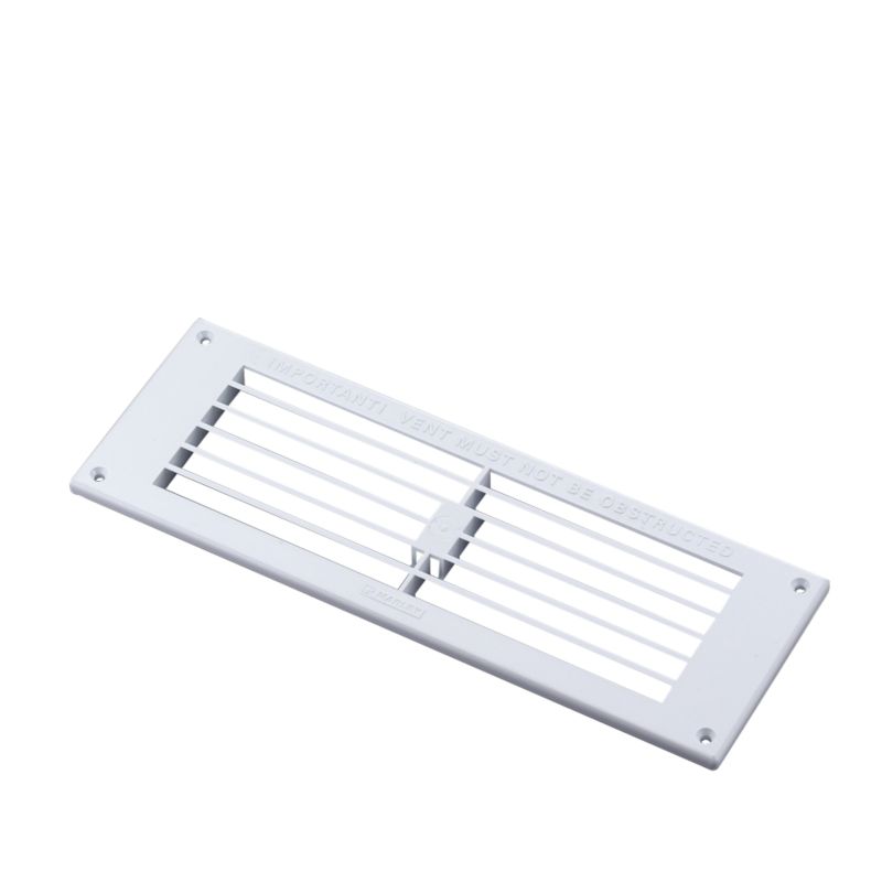 Marley Interior Louvred Gas Ventilator M230g White (w) 225mm X (h) 75mm