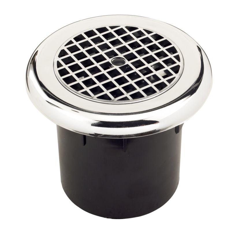 Marley Timer Fan Round Lpr100tc Chrome Effect (dia) 100mm