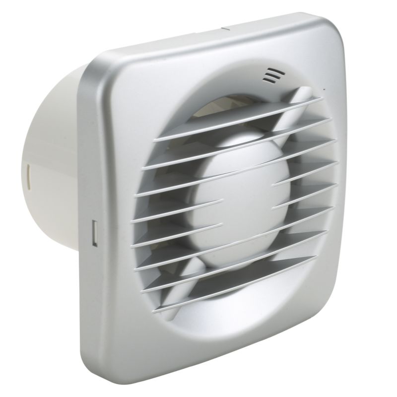 Marley Timer Fan Ndx100tm Brushed Chrome Effect (dia) 100mm