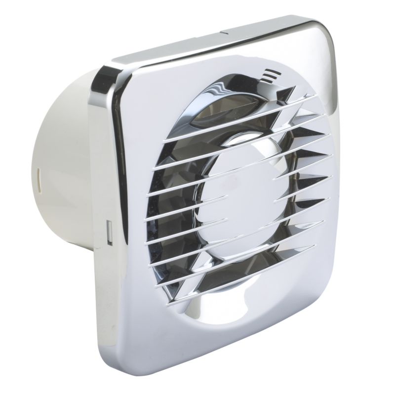 Marley Timer Fan Ndx100tc Chrome Effect (dia) 100mm