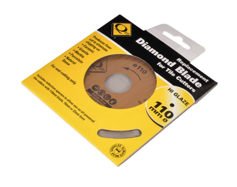 QEP 110mm High Glazed Blade QB11030