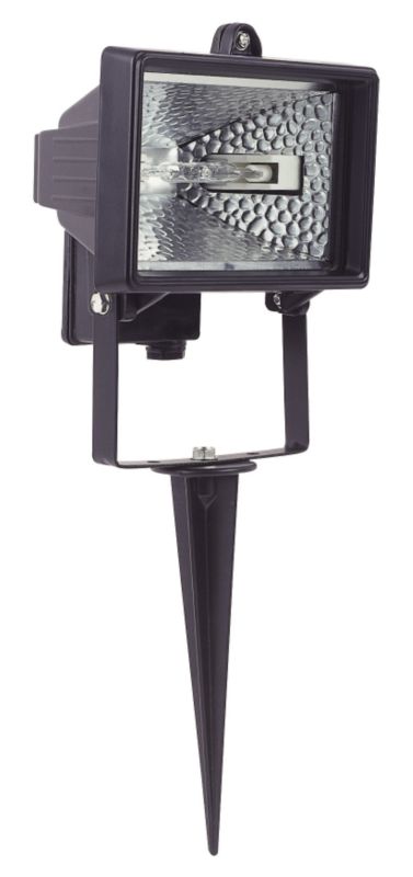 Friston Halogen Spike Floodlight Black 150w