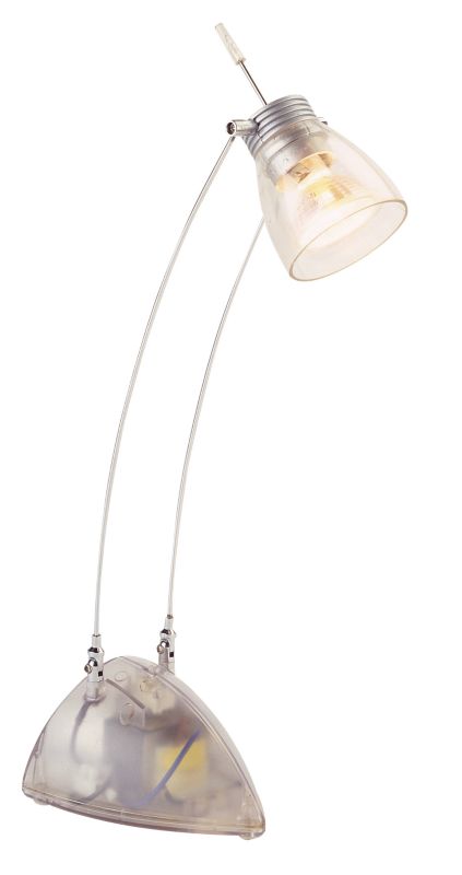 Unbranded Rodo Antennae Desk Lamp 51953 Clear/Silver