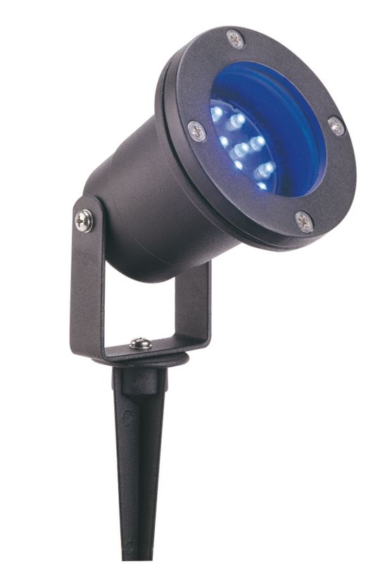 Incana Deck Spotlight Black Blue LED