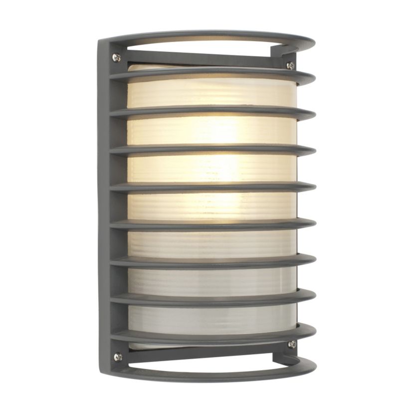 Vespan Wall Light Matt Charcoal Paint and