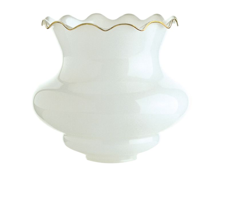 Tulip Opal Counter Glass Shade