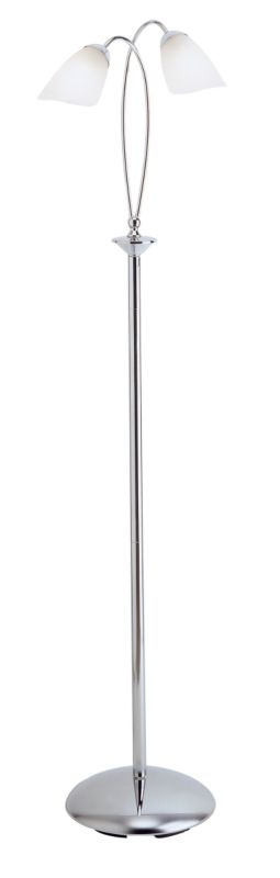 Unbranded Boali Floor Lamp 88478 Polished Chrome Finish 40w