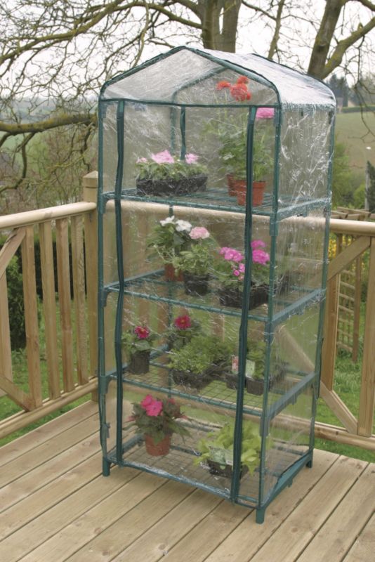 Apollo 4 Tier Mini Greenhouse 690 x 490 x 1600mm