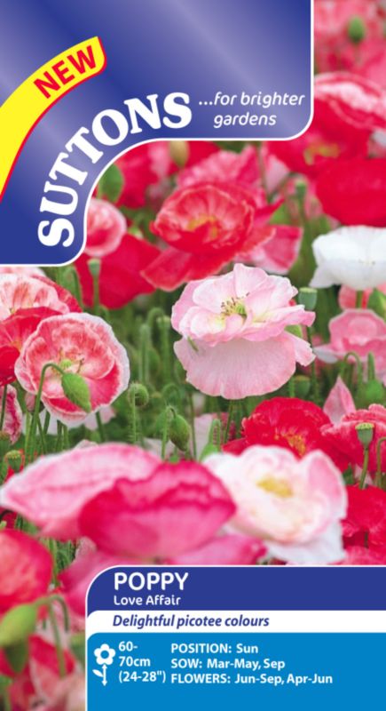 Suttons Poppy Love Affair Mixed