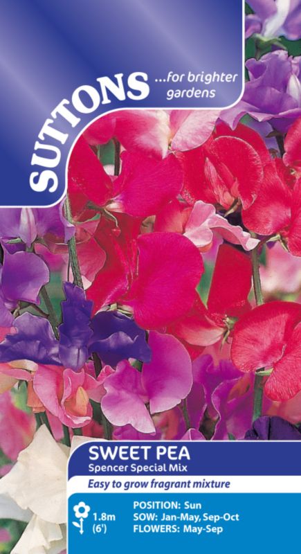 Suttons Sweet Pea Spencer Special Mix Mixed