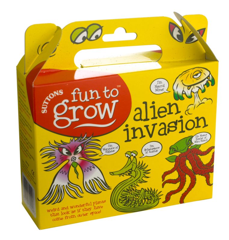 Suttons Fun To Grow Alien Invasion Kit Mixed