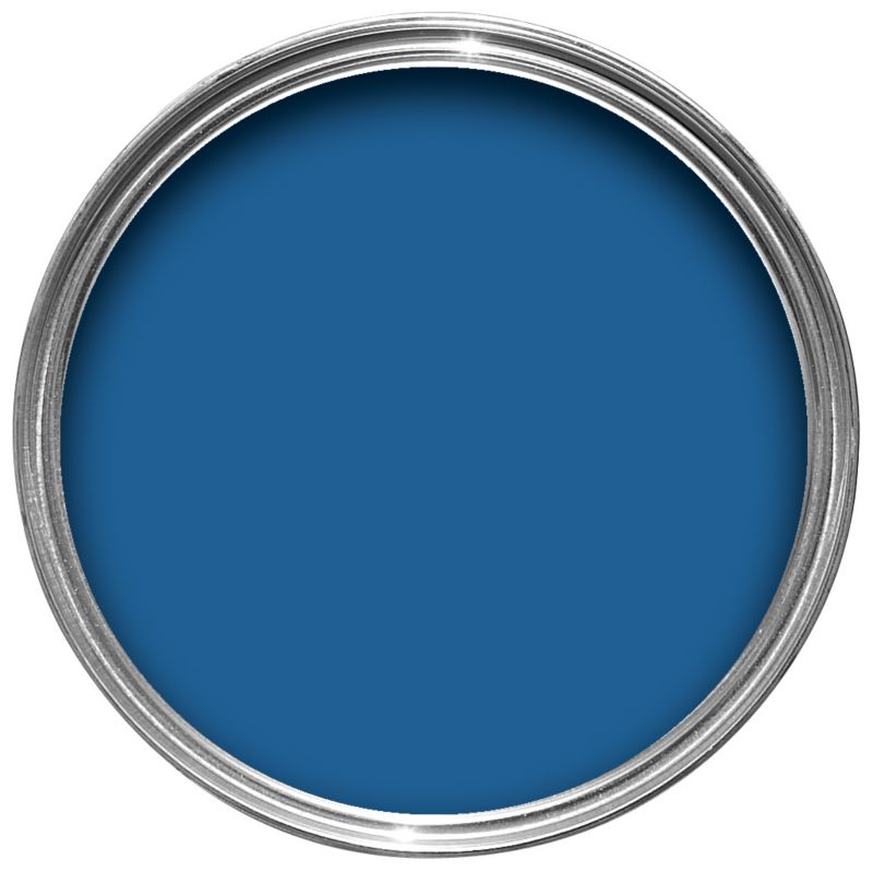 Laurence Llewelyn Bowen Matt Emulsion Blue Suede Shoe 25L