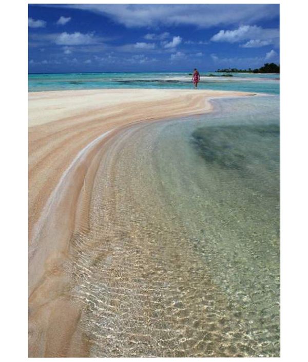 Tropical Beach Canvas W40 x L60cm