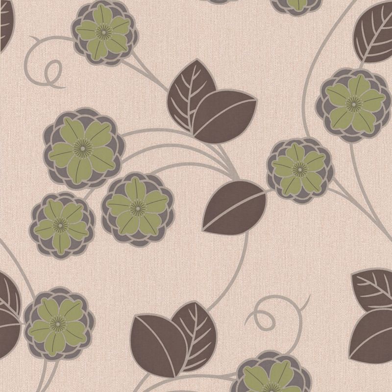 Superfresco Super Fresco Easy Horizon Wallcovering Green 10M