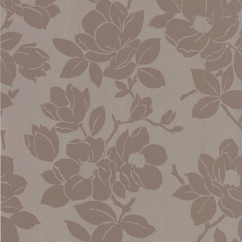 Rose Wallcovering Taupe 10M