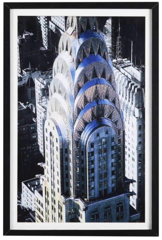Graham amp Brown Framed Chrysler Building Print W41 x L60cm