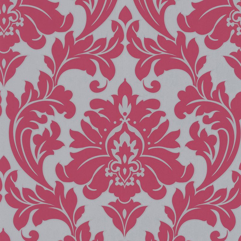 Super Fresco Easy Majestic Wallcovering Hot Pink