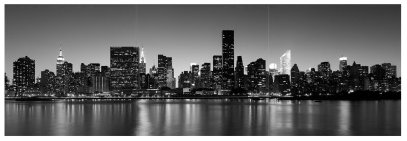 Box Art New York At Night Set Of 3 W20 x L20cm