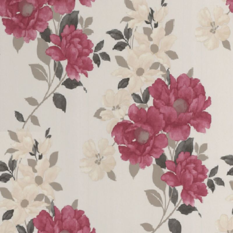 Graham and Brown Duchessa Wallcovering Pink 10m