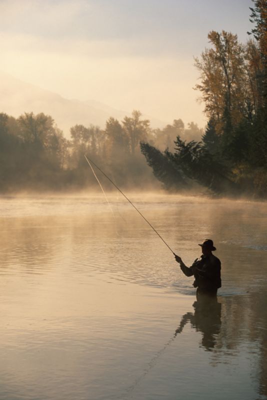 Fisherman Printed Canvas Neutral 30x40cm