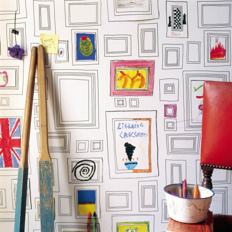 Designer British Design Talent Frames Wallcovering -