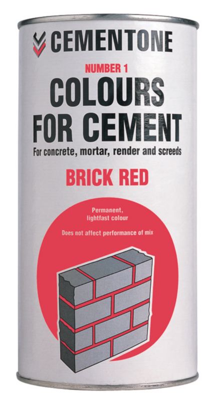 Cementone Colours for Cement Red 365209 1kg