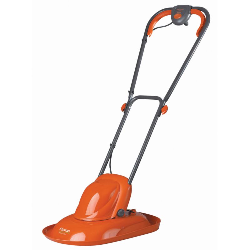 Flymo Electric Hover Mower Micro Lite Orange/Grey 1000w 28cm/11 Inch