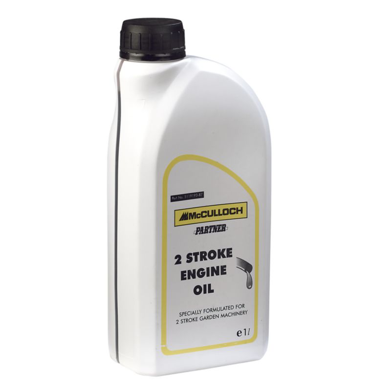 McCulloch 2 Stroke Petrol Portable Products Oil 5119193 87 WhiteYellowBlack 10 litre