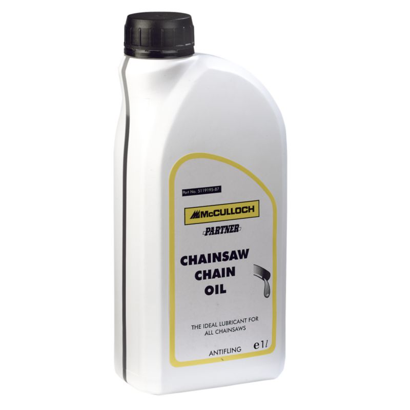 Mcculloch Chainsaw Chain Oil 5119195-87 White/yellow/black 1.0 Litre