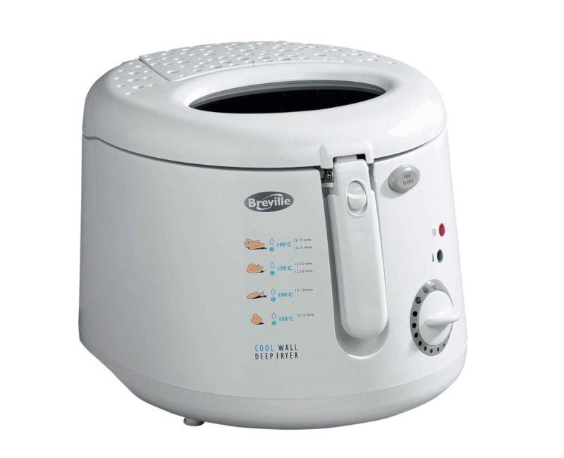 Breville Variable Temperature Deep Fryer Brvdf6 White 2.5 Litre