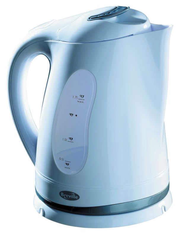 Breville Concealed Element Jug Kettle Brvjk46 White 1.7 Litre
