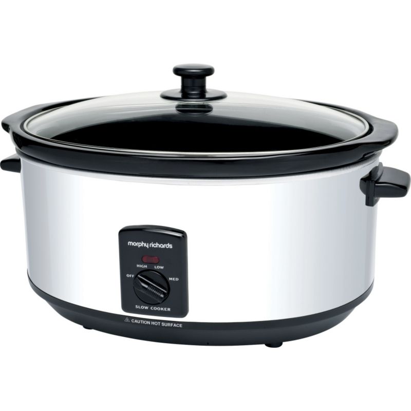 Morphy Richards Oval 65L Stainless Steel Slow Cooker 48715