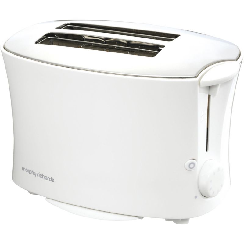 Morphy Richards Essentials White 2 Slice Toaster 44165