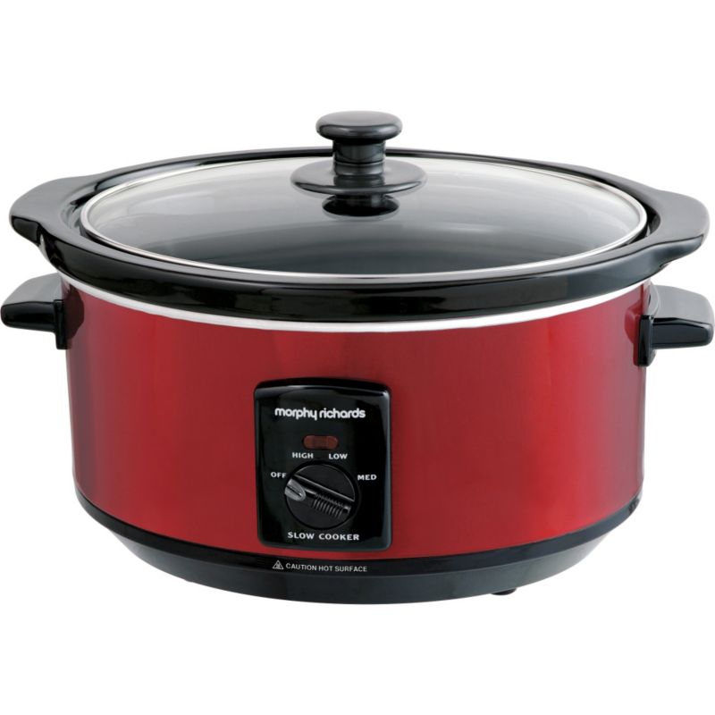 Morphy Richards Accents 35L Red Slow Cooker 48728