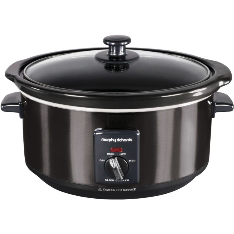 Morphy Richards Accents 35L Black Slow Cooker 48738