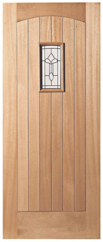 Freedom Croft Hardwood Door Set Night Latch and Dead Bolt Left Hand (H)2032 x (W)813 x (D)44mm