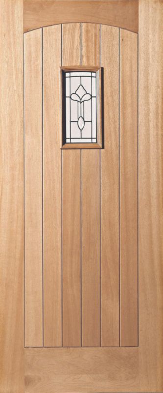 croft Hardwood Door Set Multi Point Lock Left Hand (H)1981 x (W)838 x (D)44mm