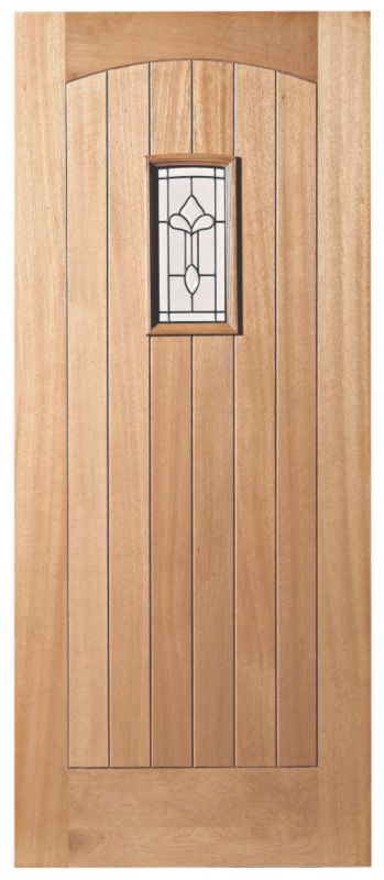 Freedom Croft Hardwood Door Set Multi Point Lock Right Hand (H)1981 x (W)838 x (D)44mm
