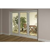 Save on this B&Q 6ft White Tri Fold Left Hand Folding Exterior Door White 2090x1790mm
